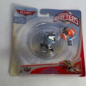 Disney Planes Micro Drifters 3-Pack New Bravo Hector Vector Dusty Crophopper